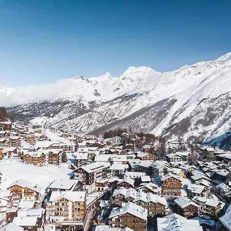 Apartment Aster Appartement-fewo- Bad- Wc- 2 Schlafraeume 4-bettwohnung By Interhome Saas-Fee